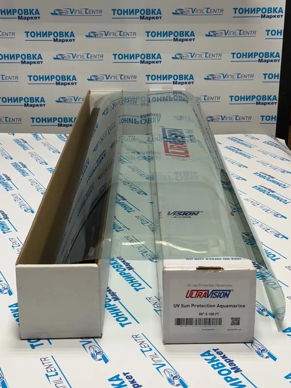 Оттенок на просвет зелено-голубой Светопропускаемость 80% Серия Sun Protection Aquamarine